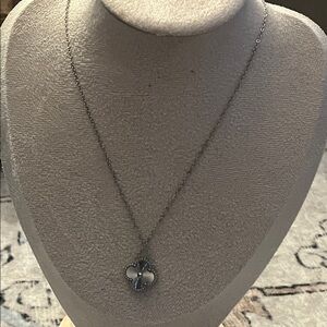 Elegant Silver Pendant Necklace, stainless steel